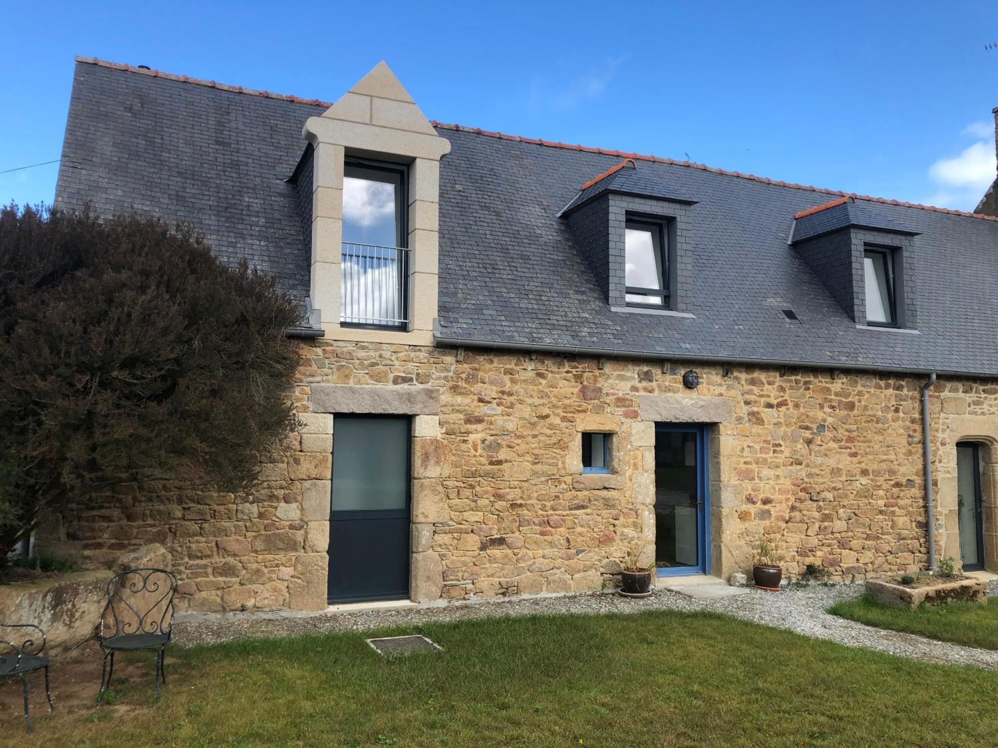 Les Ecolodges Sous Le Phare Louannec Bagian luar foto