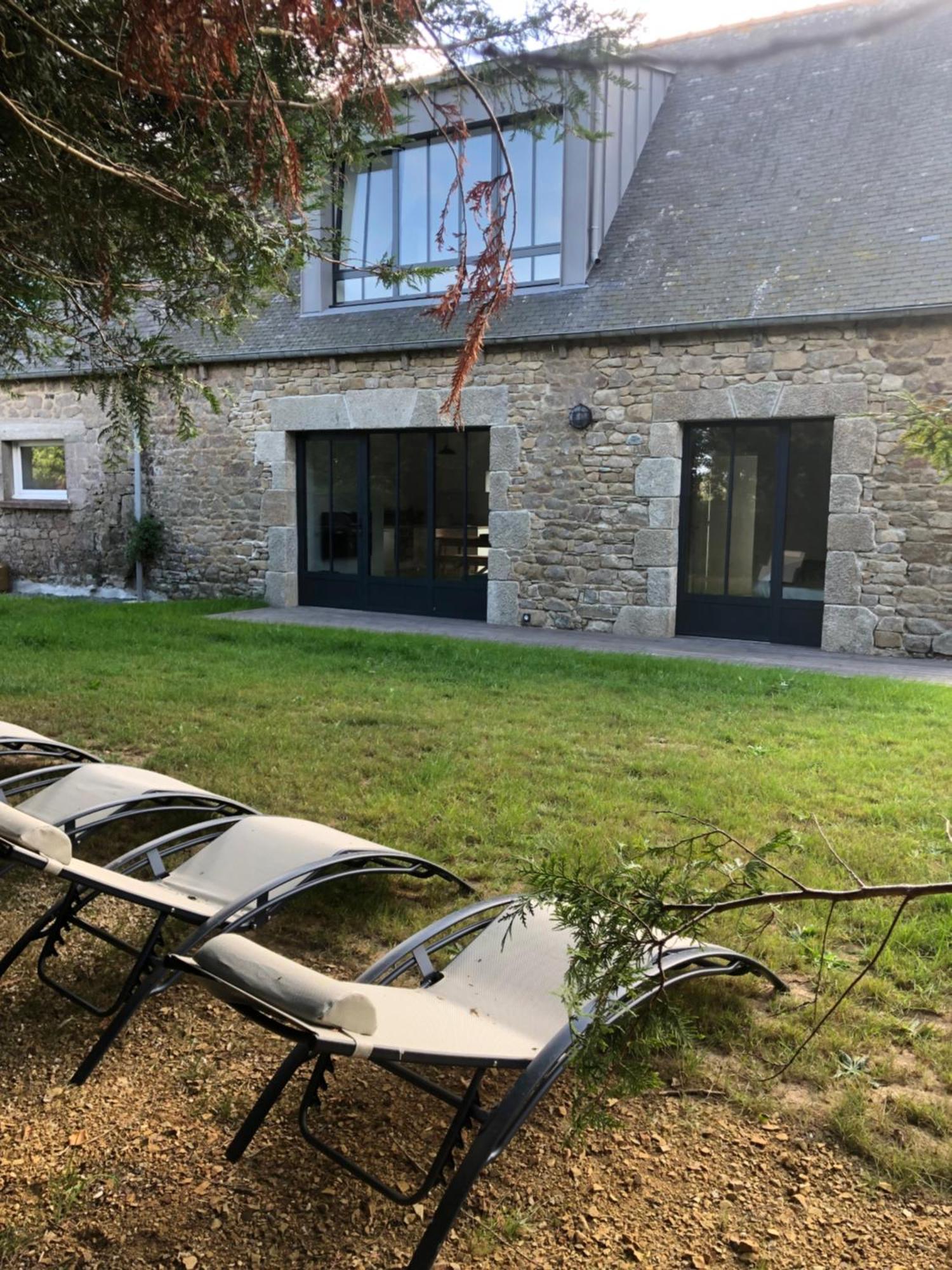 Les Ecolodges Sous Le Phare Louannec Bagian luar foto